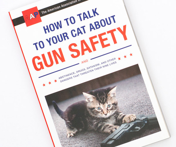 High Quality How to talk to your cat about gun safety Blank Meme Template