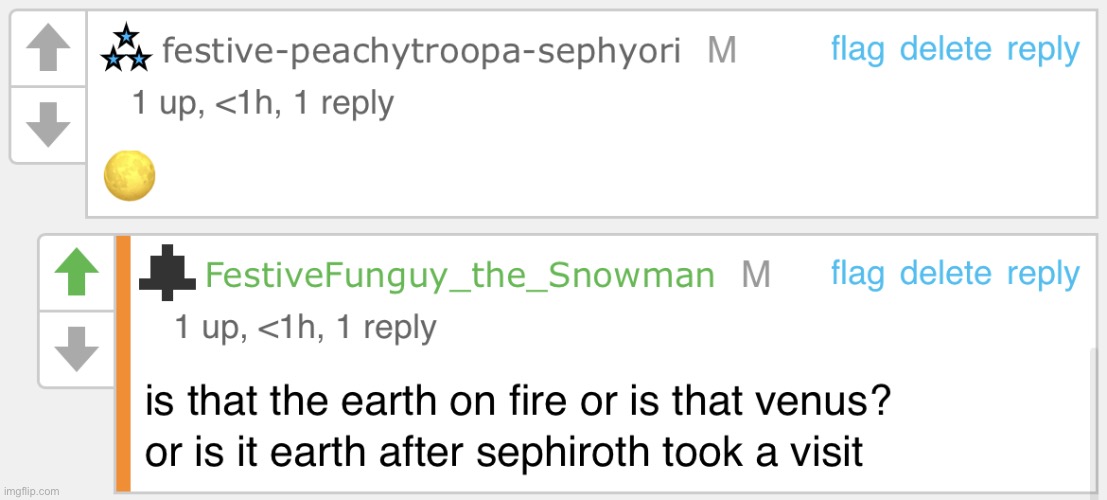 Gay mf | image tagged in the earth after sephiroth stepped on it | made w/ Imgflip meme maker
