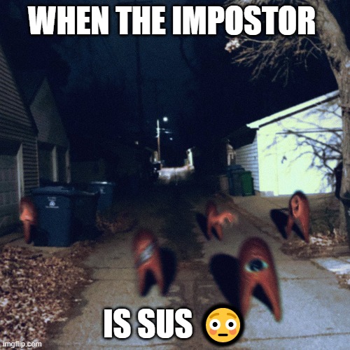 SUSSY | WHEN THE IMPOSTOR; IS SUS 😳 | image tagged in amogus,amogus sussy,among us | made w/ Imgflip meme maker