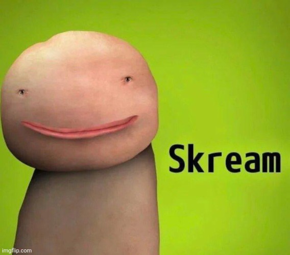 pee | image tagged in skream | made w/ Imgflip meme maker