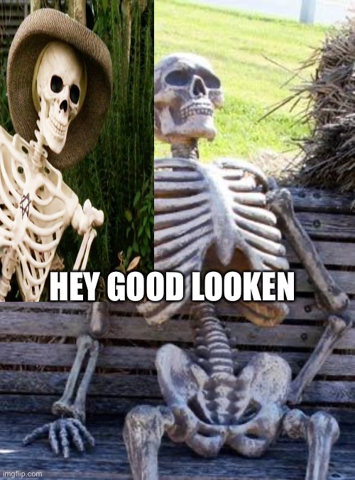 Good looken | HEY GOOD LOOKEN | image tagged in one does not simply | made w/ Imgflip meme maker