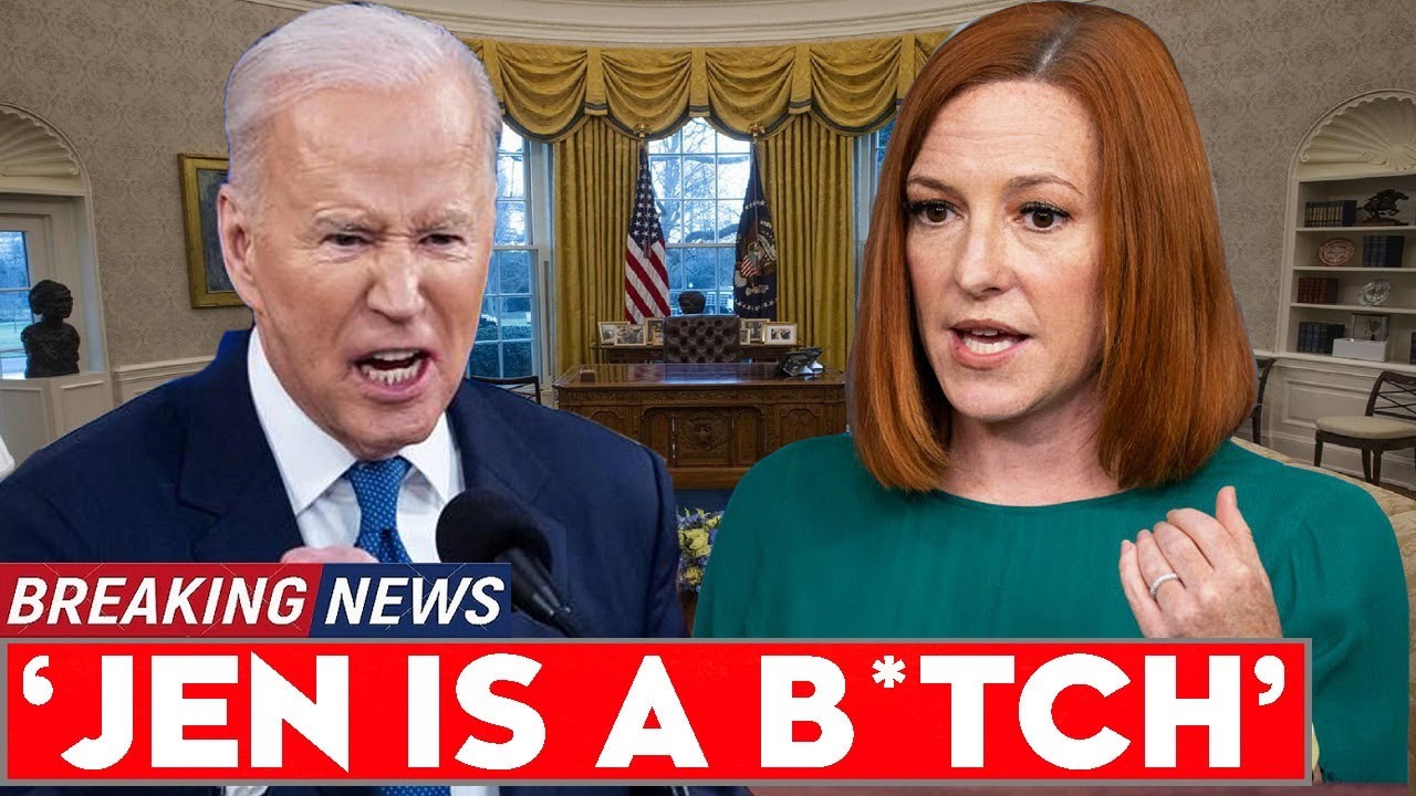 BREAKING NEWS: Biden almost fires ‘best friend’ Jen Psaki after DISGUSTING ‘circle back’ move at briefing | image tagged in trouble in paradise,biden,jen psaki,bitch,bitches be like,bitch please | made w/ Imgflip meme maker