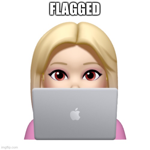 Peach is looking | FLAGGED | image tagged in peach is looking | made w/ Imgflip meme maker