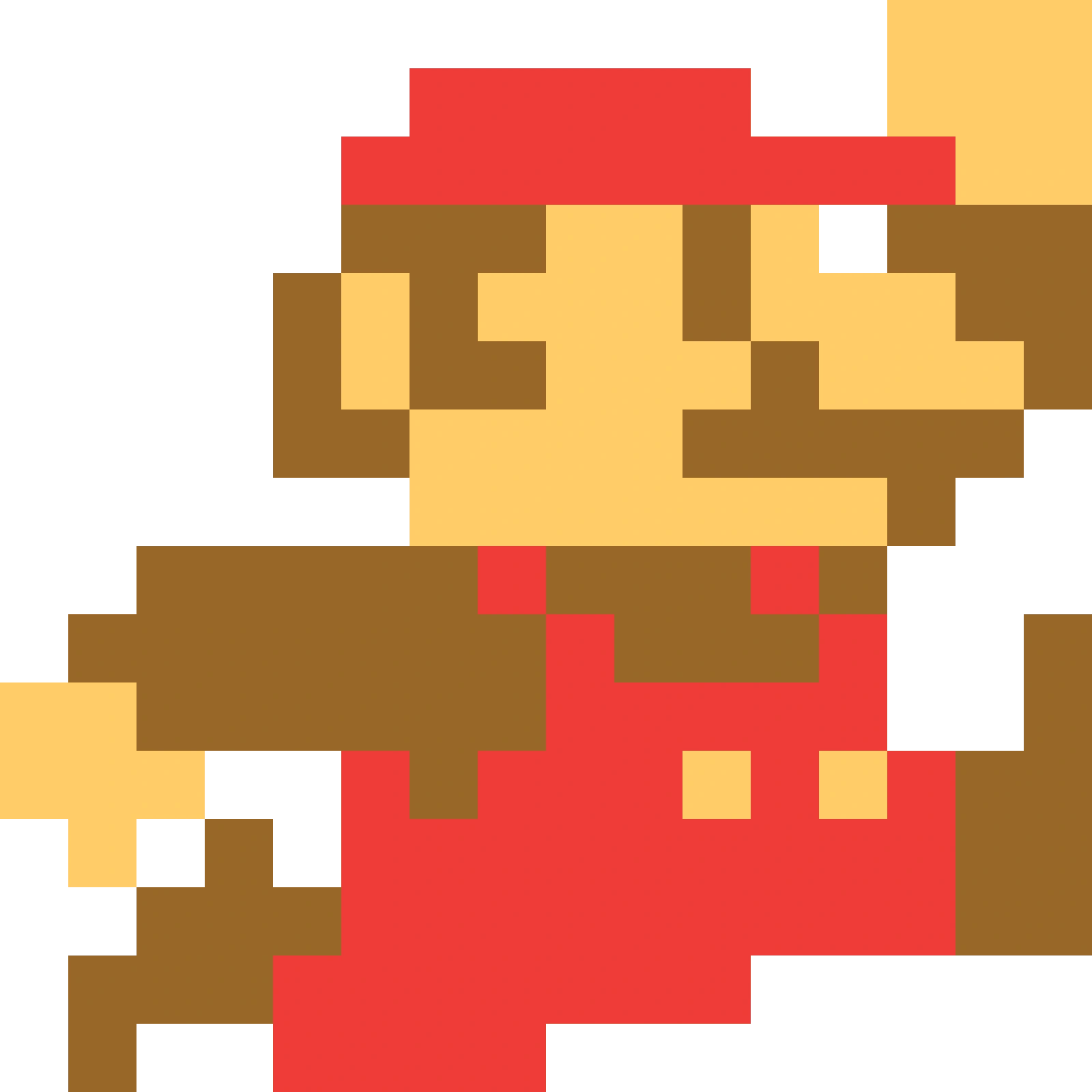 8 Bit Mario Blank Meme Template