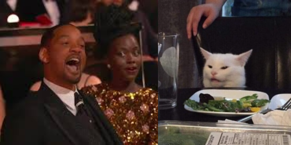 High Quality Will Smith Yelling at Cat Blank Meme Template