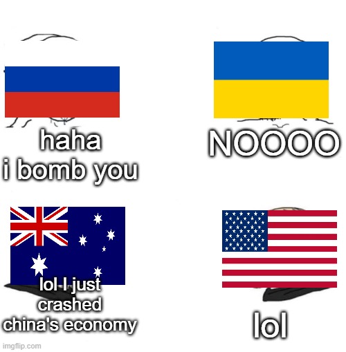 shit going on in 2020-2022 that wasn't covid | haha i bomb you; NOOOO; lol I just crashed china's economy; lol | image tagged in chad we know | made w/ Imgflip meme maker