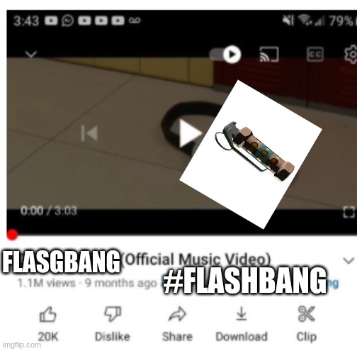 FLASGBANG; #FLASHBANG | made w/ Imgflip meme maker