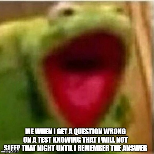 Whyyyyyyy must I be like thissssssssssssssssssss | ME WHEN I GET A QUESTION WRONG ON A TEST KNOWING THAT I WILL NOT SLEEP THAT NIGHT UNTIL I REMEMBER THE ANSWER | image tagged in ahhhhhhhhhhhhh,why me | made w/ Imgflip meme maker