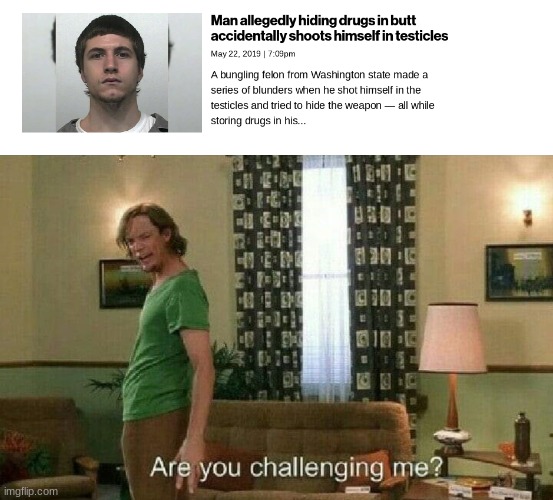 is he smort or dumb | image tagged in are you challenging me | made w/ Imgflip meme maker