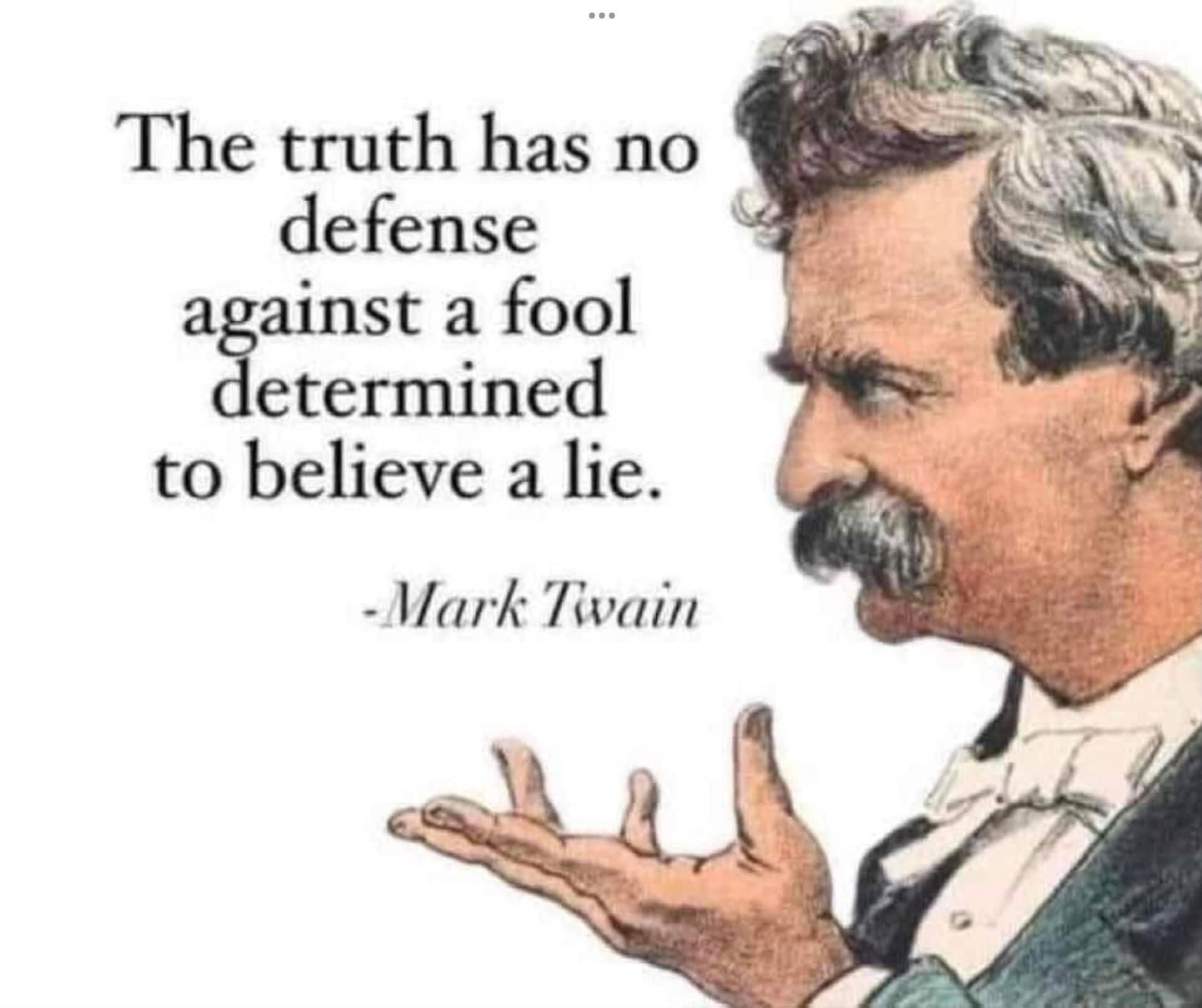 High Quality Mark Twain quote Blank Meme Template