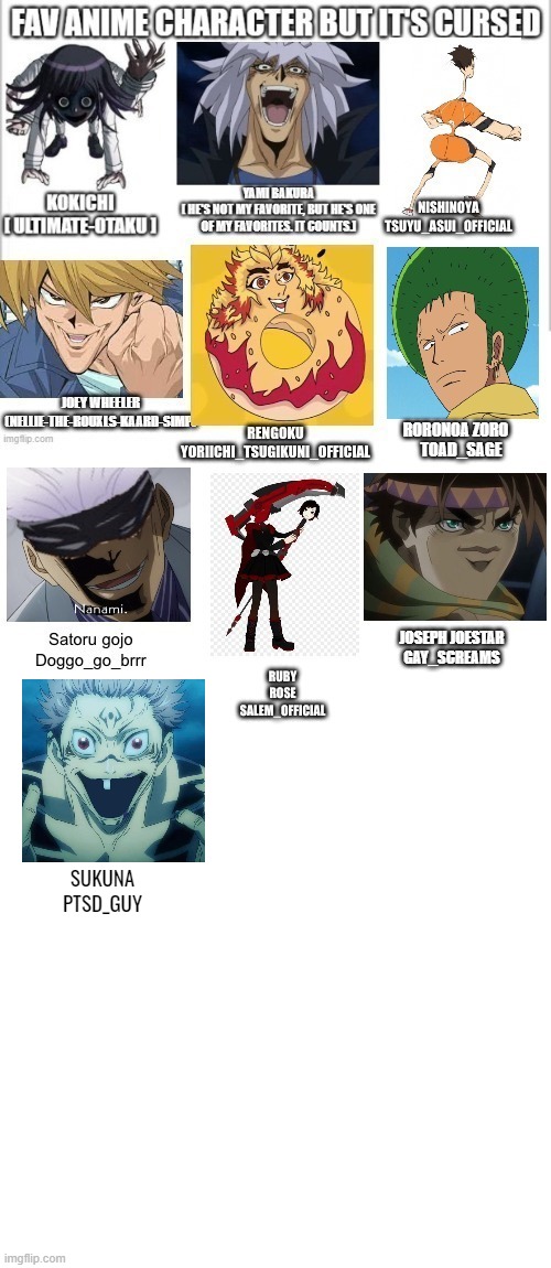 MAN ITS HARD TO FIND SUUNA AND GAROU'S CURSED IMAGES | SUKUNA
PTSD_GUY | image tagged in blank white template | made w/ Imgflip meme maker