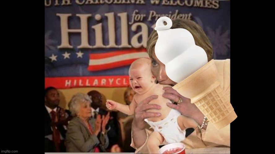 Hillary Eats Babies | image tagged in hillary eats babies | made w/ Imgflip meme maker
