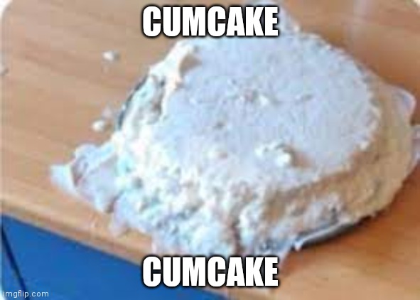 cumcake | CUMCAKE; CUMCAKE | image tagged in chesecak | made w/ Imgflip meme maker