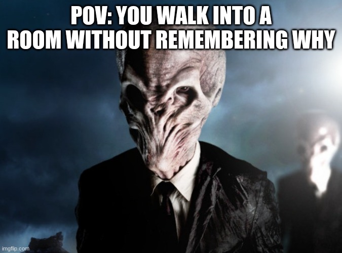 Sadly, you won't remember this meme |  POV: YOU WALK INTO A ROOM WITHOUT REMEMBERING WHY | image tagged in doctor who,silence,forget,funny,why are you reading the tags | made w/ Imgflip meme maker