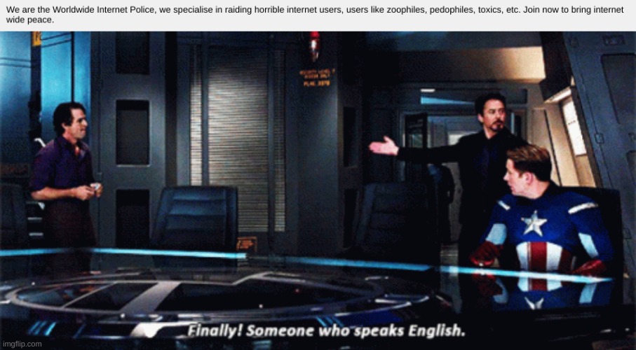 lets just hope you dont get us confused with them | image tagged in finally someone who speaks english | made w/ Imgflip meme maker