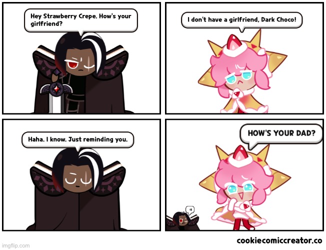 oof | image tagged in cookie run | made w/ Imgflip meme maker