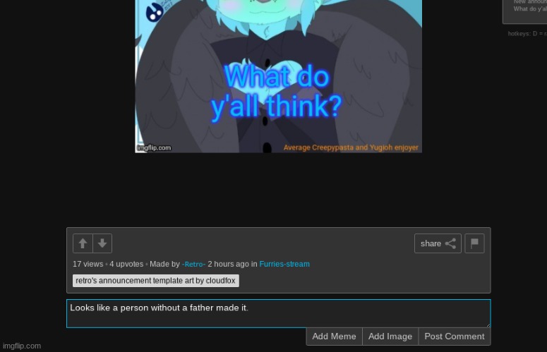 made w/ Imgflip meme maker