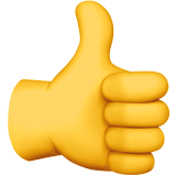 High Quality Thumbs up Blank Meme Template