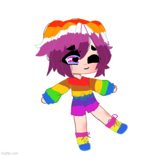 LGBTQ+ Gacha edit | image tagged in lgbtq,gacha club,gay | made w/ Imgflip meme maker