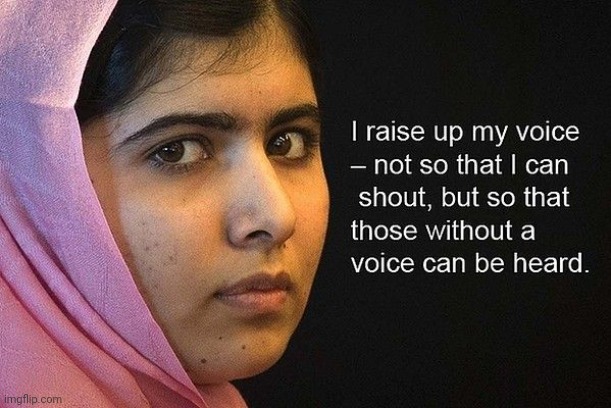 Malala | image tagged in malala | made w/ Imgflip meme maker