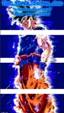 High Quality AND THAT IS,ULTRA INSTINCT!! Blank Meme Template