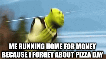 Running home for money - Imgflip