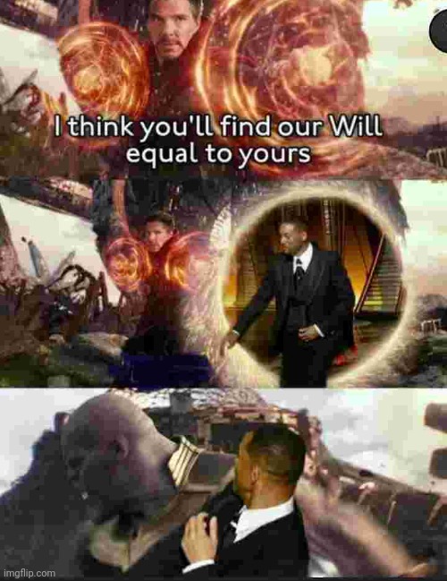 Will Smith slaps Thanos | image tagged in will smith,thanos | made w/ Imgflip meme maker