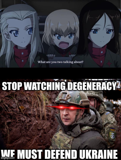 Stop watching anime brother, the Russians are coming! | made w/ Imgflip meme maker