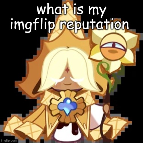 purevanilla | what is my imgflip reputation | image tagged in purevanilla | made w/ Imgflip meme maker