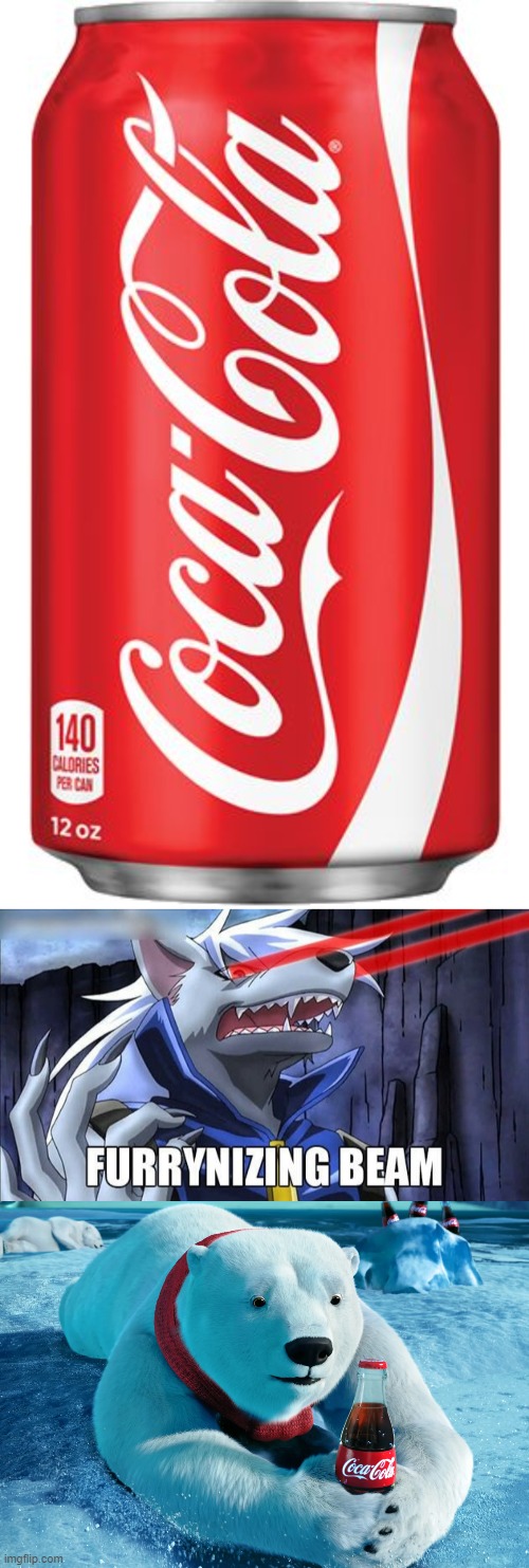 I didn't even have to try, That's literally Coca-Cola's mascot xD - Imgflip