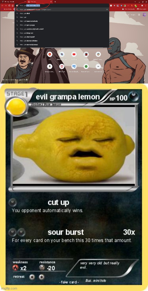 umm help? | image tagged in help i just summoned a lemon,granpa | made w/ Imgflip meme maker
