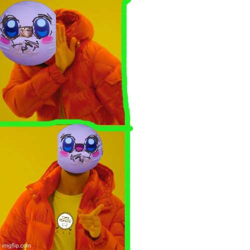 Derp Kirby Hotline nier!? Blank Meme Template
