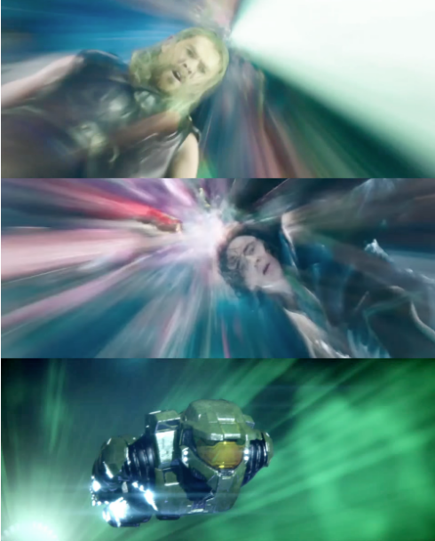 High Quality Chief Chasing Thor and Loki Blank Meme Template
