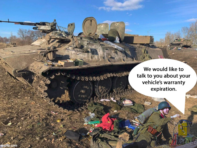 Warranty does not cover damage due to artillery, drone or missile strikes... | image tagged in extended warranty,russia,ukraine | made w/ Imgflip meme maker
