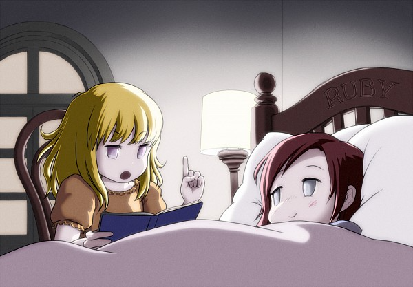 High Quality Yang reading Ruby bedtime stories Blank Meme Template