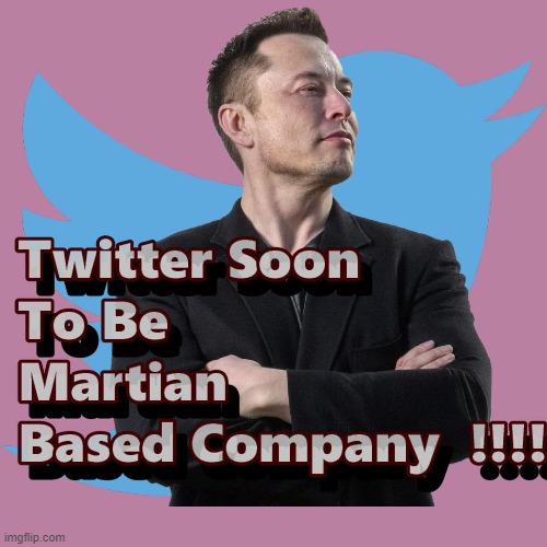 Elon Heading In Right Direction - if You know What I Mean | image tagged in elon musk,memes,mars,twitter | made w/ Imgflip meme maker