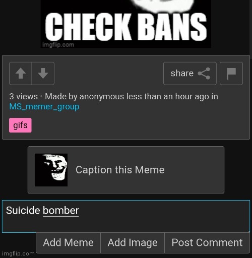 Idk who it was cuz I'm not a moderator but I saw people saying they unbanned a lot of people | made w/ Imgflip meme maker