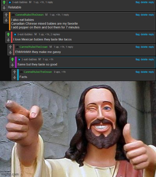 Yes. | image tagged in memes,buddy christ | made w/ Imgflip meme maker