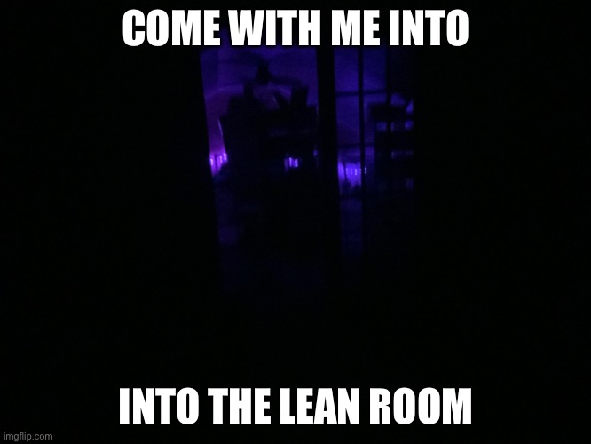 ????? | COME WITH ME INTO; INTO THE LEAN ROOM | image tagged in lean,i love lean,oh wow are you actually reading these tags | made w/ Imgflip meme maker