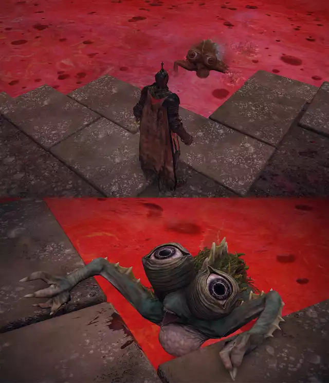 High Quality Basilisk of the Scarlet Rot Lake Blank Meme Template