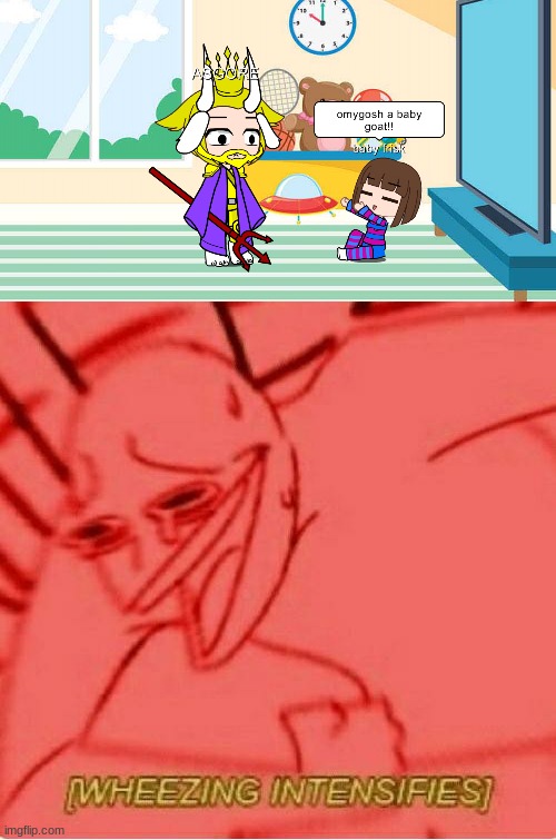 Wheeze | image tagged in wheeze,undertale | made w/ Imgflip meme maker
