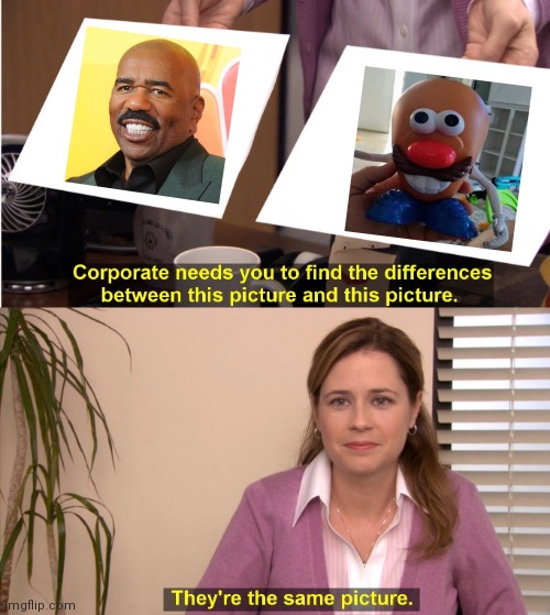 Steve Harvey | image tagged in memes,they're the same picture,steve harvey | made w/ Imgflip meme maker