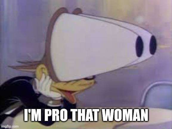 I'M PRO THAT WOMAN | made w/ Imgflip meme maker