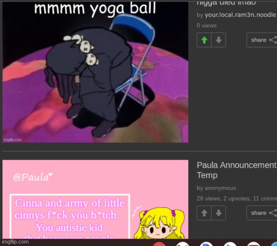 *curses me out* me: mmmm yoga ball | made w/ Imgflip meme maker