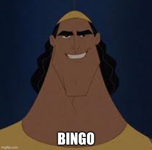 c kronk | BINGO | image tagged in c kronk | made w/ Imgflip meme maker