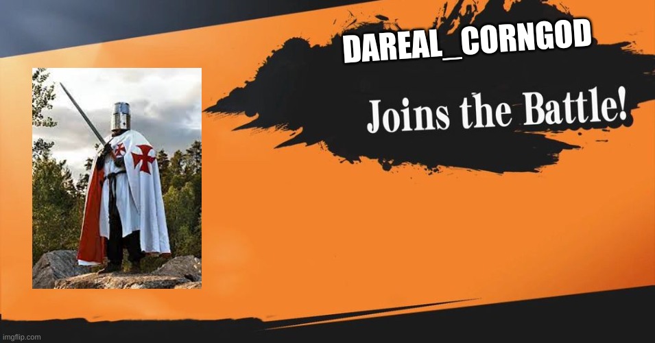 might as well make one lol | DAREAL_CORNGOD | image tagged in smash bros | made w/ Imgflip meme maker