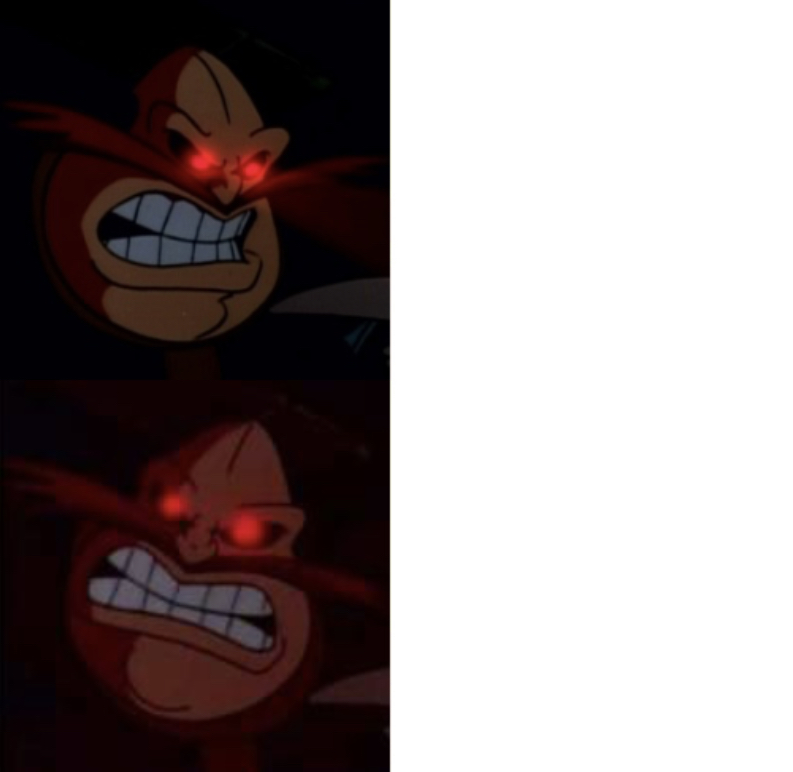 A Challeger Approaches Blank Meme Template