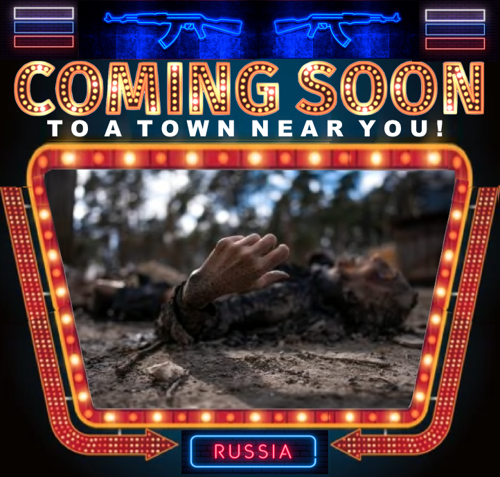 coming soon to a town near you Russia meme Blank Meme Template