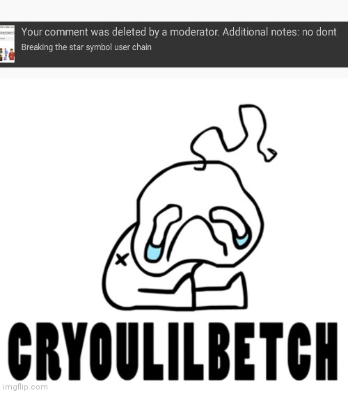 /j | image tagged in cryoulilbetch | made w/ Imgflip meme maker