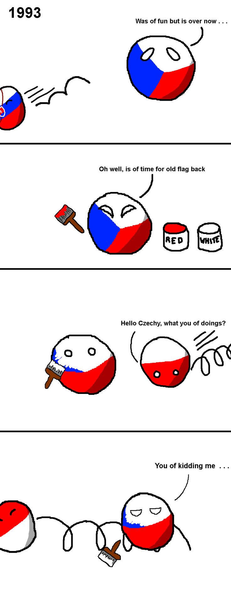 High Quality Czech Poland Blank Meme Template